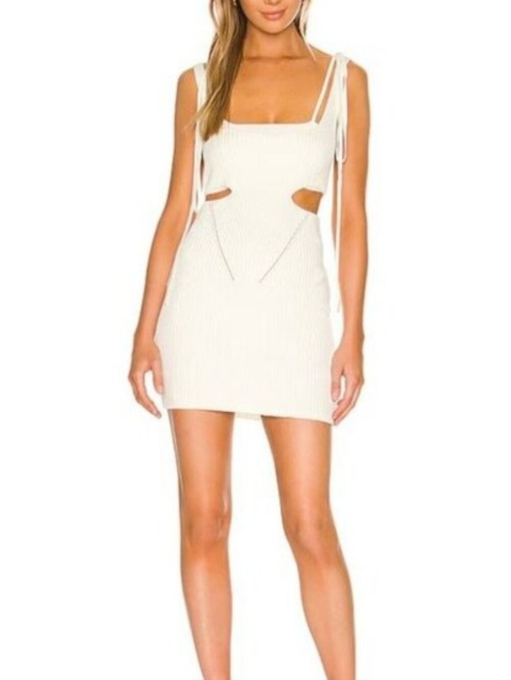 ANNA OCTOBER Knitted Sleveless Mini Dress